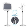 Unique Bargains Business Advertising Menu Adjustable Poster Sign Stand with Base - 3 of 4