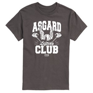 Men's - Marvel - Thor Asgard Lift Club Short Sleeve Graphic T-Shirt - 1 of 4