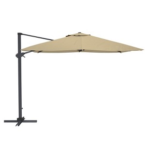 CASAINC 10 FT Square Cantilever Umbrella - 1 of 4
