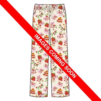 Mens Strawberry Shortcake Lots of Desserts and Berries Lounge Pants