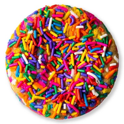 Sweet Mae's Rainbow Sprinkle Celebration Stuffed Cookies - 4.47oz