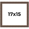 PosterPalooza | Elegant Brown Picture Frame - UV Acrylic, Backing Board, Hanging Hardware Included - 2 of 4