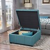 Christopher Knight Home Carlsbad Contemporary Upholstered Tufted Storage Ottoman - 2 of 4