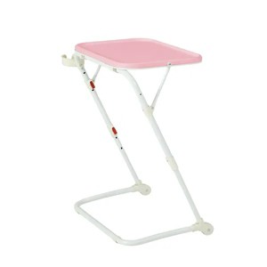 Racxily Adjustable Folding TV Tray With Cup Holder 20.87"W x 14.76"D x 27.76"H - 1 of 4