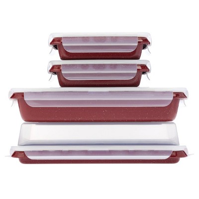 Curtis Stone 8-piece Dura-Bake and Bake, Roast and Store Set Refurbished