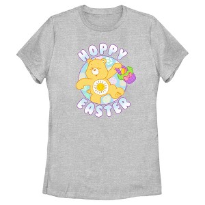 Women's Care Bears Hoppy Easter Funshine T-Shirt - 1 of 4