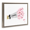 Stupell Industries Fashion Wrapped Cherry Blossoms Floating Frame Canvas Art - 2 of 4
