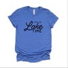 Simply Sage Market Livin' On Lake Time Short Sleeve Tee - 2 of 4