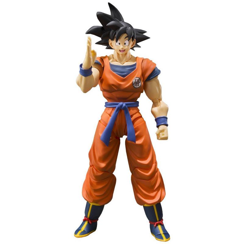 Dragon Ball Super S.H. Figuarts Son Goku: A Saiyan Raised on Earth &#34;Dragon Ball Super&#34; Action Figure, 1 of 5