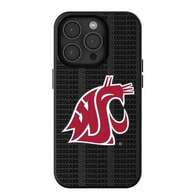 Keyscaper NCAA Text Backdrop MagSafe Compatible Cell Phone Case for iPhone 14