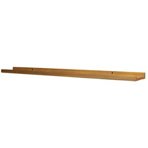 31" Decorative Shelf Wall Mounted with Front Edge Unfinished Wood - InPlace: Pine Material, Plate Display, DIY Customizable - 1 of 4