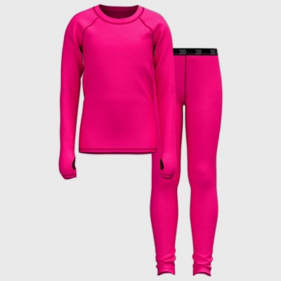 girls thermal underwear set