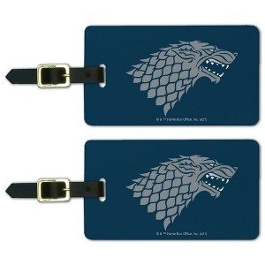 Game Of Thrones Stark Sigil Luggage ID Tags Set of 2 - 1 of 4