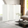 HOMCOM Room Divider, Folding Privacy Screen, 5.6' Tall Freestanding Partition for Home Office, Bedroom - 3 of 4