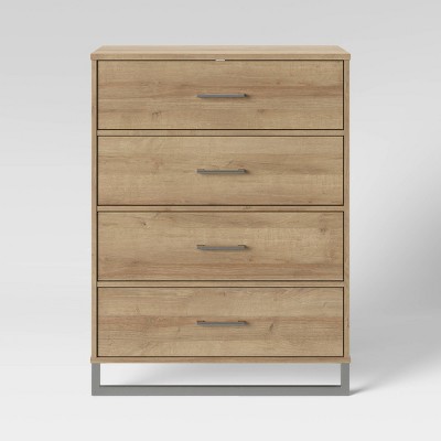 Mixed Material 4 Drawer Dresser Natural - Room Essentials™