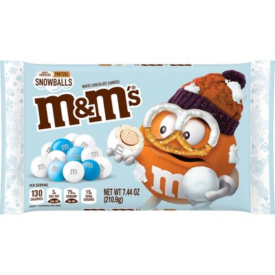 M&M's Holiday White Pretzel - 7.44oz