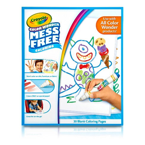 Download Crayola Color Wonder Refill Book Blank Target