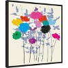 Amanti Art Multicolored Meadow Flowers by Jenny Frean Canvas Wall Art Print Framed 22 x 22-in. - 3 of 4