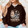 Yosemite National Park Two-Toned Circle - Women's Graphic Sweatshirt - 3 of 4