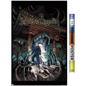 Trends International Jujutsu Kaisen - Key Art English Unframed Wall Poster Prints - 1 of 4