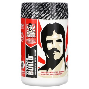 Old School Labs Vintage Build, 3-in-1 Essential Muscle Builder, Black Cherry, 12.8 oz (363 g) - 1 of 2