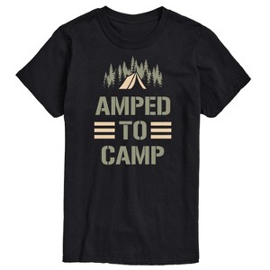 Men's - Instant Message - Amped To Camp Short Sleeve Graphic T-Shirt - 1 of 4