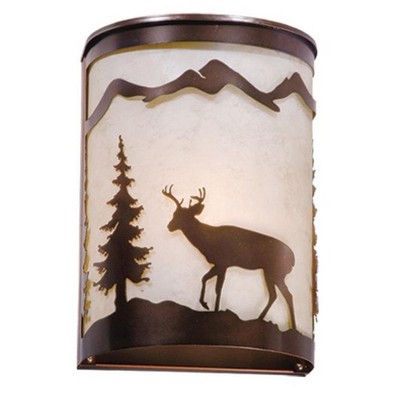 Vaxcel Bryce 1 - Light Sconce in  Burnished Bronze