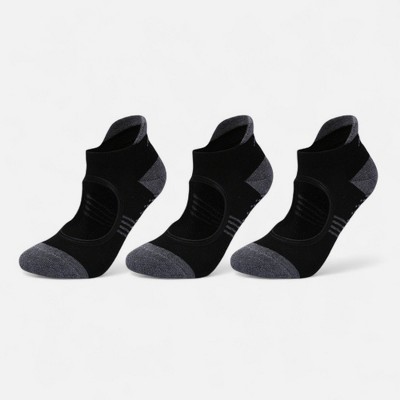 Anna-Kaci Women's 3-Pack Low Cut Performance Socks with Arch Support Cushioned Sole and Non-Slip Grip Heel