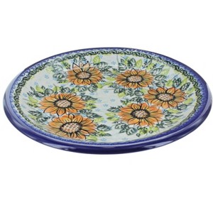 Blue Rose Polish Pottery Vena Dinner Plate - 1 of 1