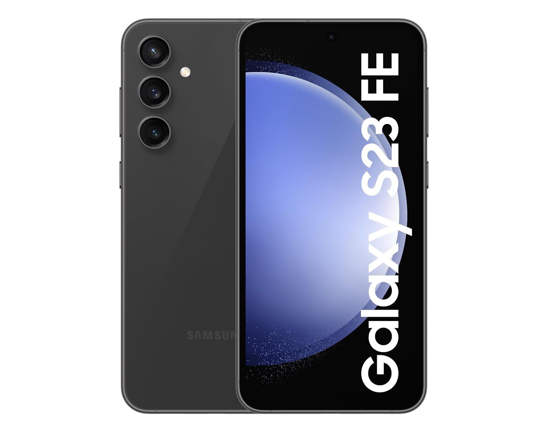 Samsung Galaxy S23 FE 5G Smartphone 128GB 6.4" AMOLED Screen 50MP Camera Unlocked - Manufacturer Refurbished - Graphite