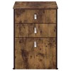 NicBex 1 Drawer File Cabinet with 1 Cabinet,Office Cabinet with White Metal Handle Design,Modern Storage Cabinet,Filing Cabinets for Home Office - 3 of 4