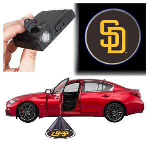 MLB San Diego Padres LED Car Door Light - 1 of 2