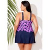 Swimsuits for All Women's Princess Seam Swimdress (Plus Sizes Available) - 3 of 4