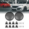 Unique Bargains Mesh Woofer Subwoofer Grill Car Speaker Cover Black 2 Pcs - 2 of 4