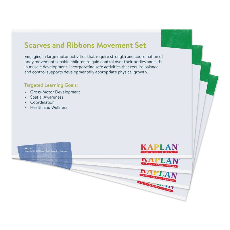 Kaplan Early Learning Scarves and Ribbons Movement Set, 4 of 7