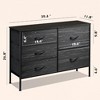 Lyngins 5-Drawer Dresser for Bedroom, Spacious Chest of Drawers, Storage Cabinet with Wooden Top & Metal Frame for Closet/Entryway/Nursery - 2 of 4