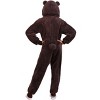 HalloweenCostumes.com Kids Jumpsuit Costume Brown Bear - 4 of 4