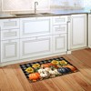 Briarwood Lane Fall Doormat 30x18 Indoor Outdoor Fall Checked Pumpkins For Fall Doormat - 4 of 4