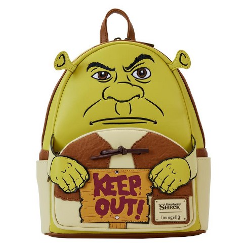 Loungefly SHREK - Shrek Keep Out Cosplay Mini Backpack - image 1 of 4