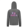 Everyday Kids Big Sister Girls Zip Up Hoodie – Cute Colorful Sibling Sweatshirt - 2 of 4