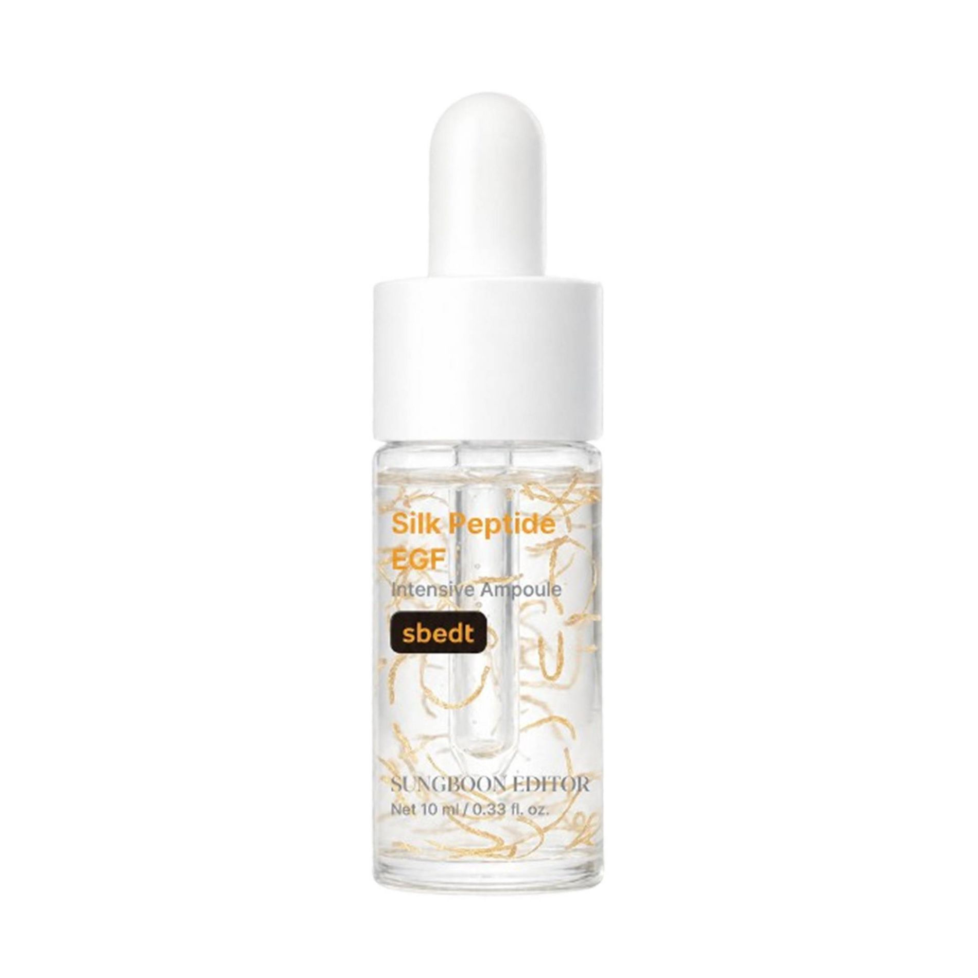 SUNGBOON EDITOR Silk Peptide EGF Intensive Ampoule Hydrating and Firming Face Serum - Travel Size - 10ml - Beauty Studio