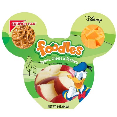 Crunch Pak Disney Foodles Apple Cheese Pretzels - 5oz