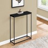 Syemin Console Tables Accent Table Console Entryway Narrow Sofa Table Farmhouse Hallway Console Tables for Entryway, Black, 31.5"*11.5"*29" - 2 of 4