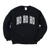 Simply Sage Market Ho Ho Ho Varsity Thick Outline Sweatshirt - 2 of 4