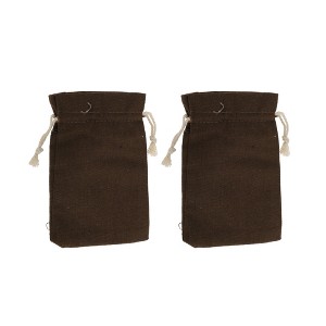 Unique Bargains Portable Drawstring Bag 2 Pcs - 1 of 4