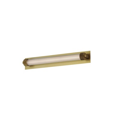ET2 Lighting Doric 1 - Light Wall Light in  Natural Aged Brass