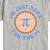 Boys' - Instant Message - Just Here For The Pi Short Sleeve Graphic T-Shirt - 2 of 4