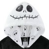 Disney Nightmare Before Christmas Jack Skellington Girls Zip Up Coral Fleece Hoodie for Toddler and Big Kids - 2 of 4