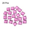 Unique Bargains Square Acrylic Flat Back DIY Crafting Decor Jewelry Rhinestone 20 Pcs - 3 of 4