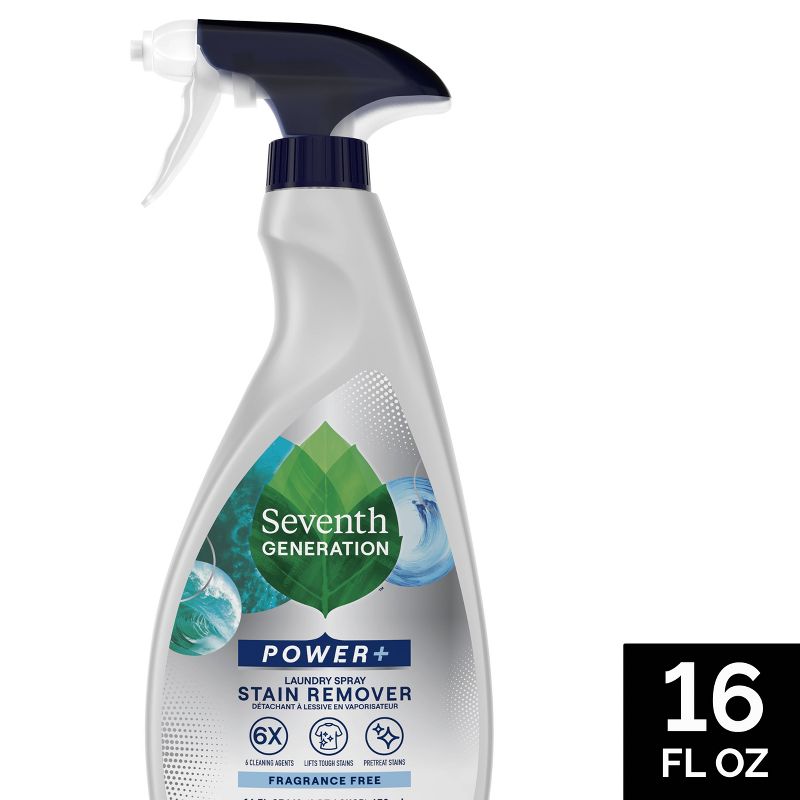 Seventh Generation Laundry Stain Removers Free &#38; Clear - 16 fl oz, 1 of 8